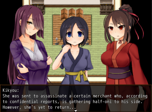 Kunoichi Botan Patch - Image 2