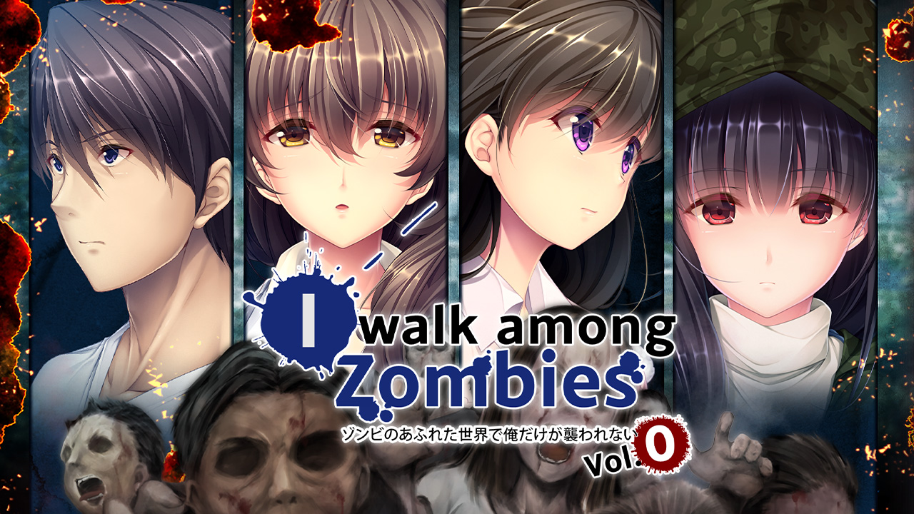 I walk among zombies
