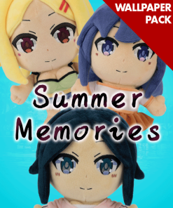 Summer Memories Plushie Wallpaper Pack