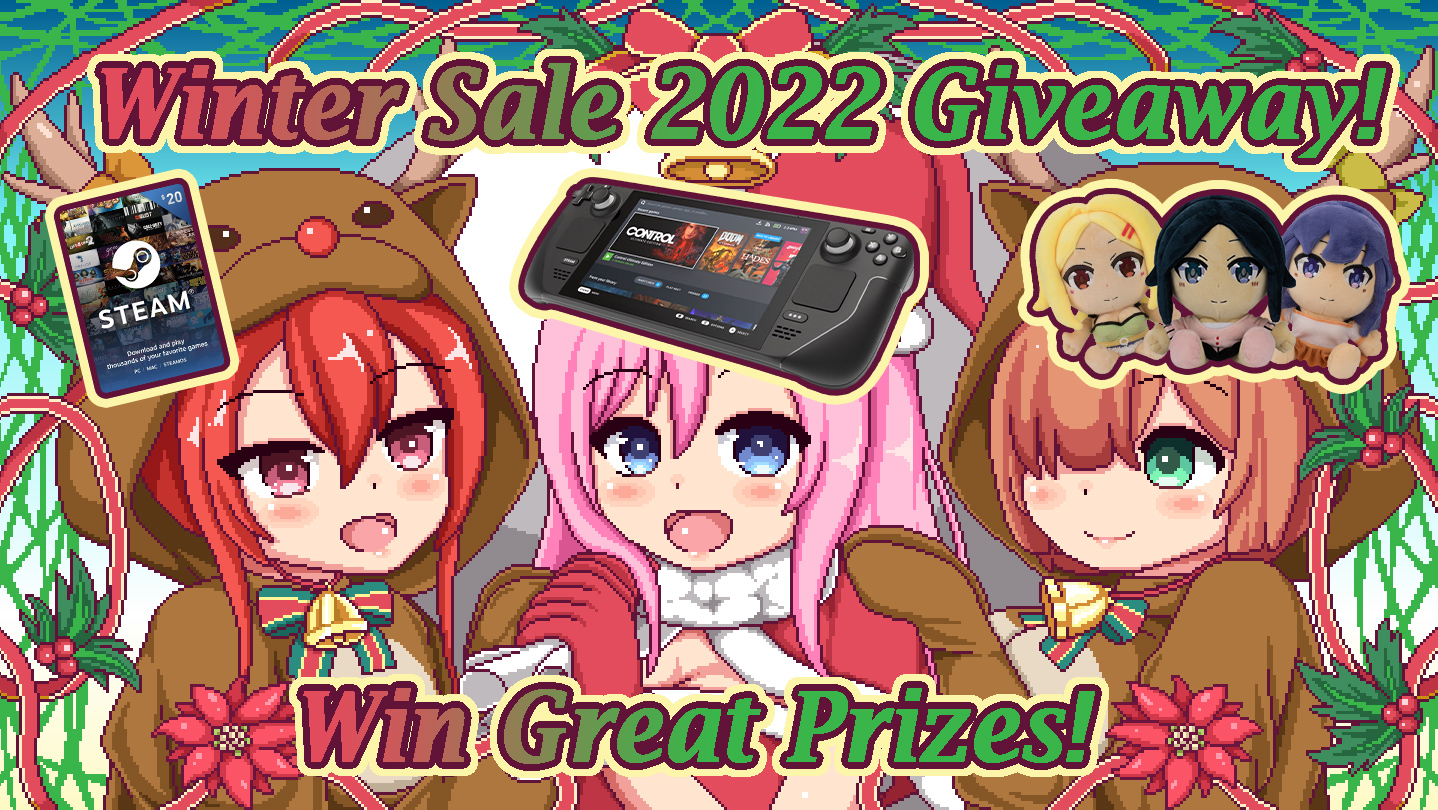 Winter Sale 2022 Giveaway! Win a Steam Deck and More! Kagura Games